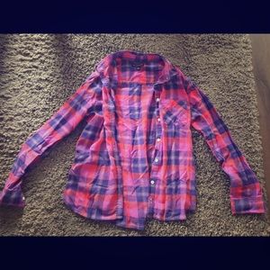 American Eagle Outfitters Flannel Checked Shirt